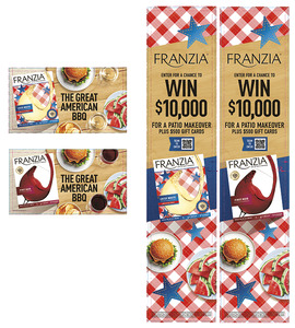 Franzia Summer-Great American BBQ Weekender Header and Panel Set