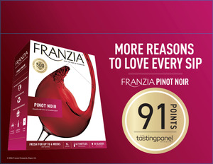Franzia Tasting Panel Case Talker - Pinot Noir