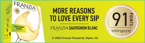 Franzia Tasting Panel Shelf Strip - Sauvignon Blanc