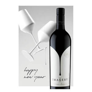 Imagery New Years Card - Cabernet Sauvignon