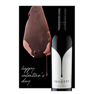 Imagery Valentines Day Card - Cabernet Sauvignon