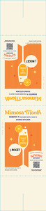J. Roget Mimosa Month Table Tent