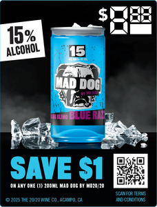 Mad Dog 2026 Flow Cooler Cling - 4x6