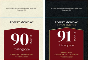 Robert Mondavi Private Selection Father's Day Shelf Talker
