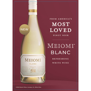 Meiomi Blanc Menu Insert