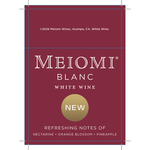 Meiomi Blanc Shelf Talker