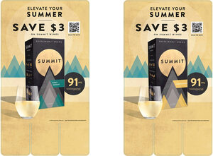 Summit Summer Savings Double Sided Case Card Consolidator Inventory