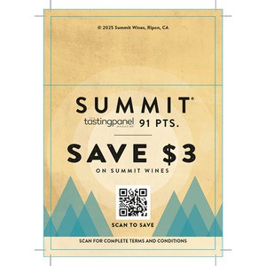 Summit Summer Savings Shelf Talker